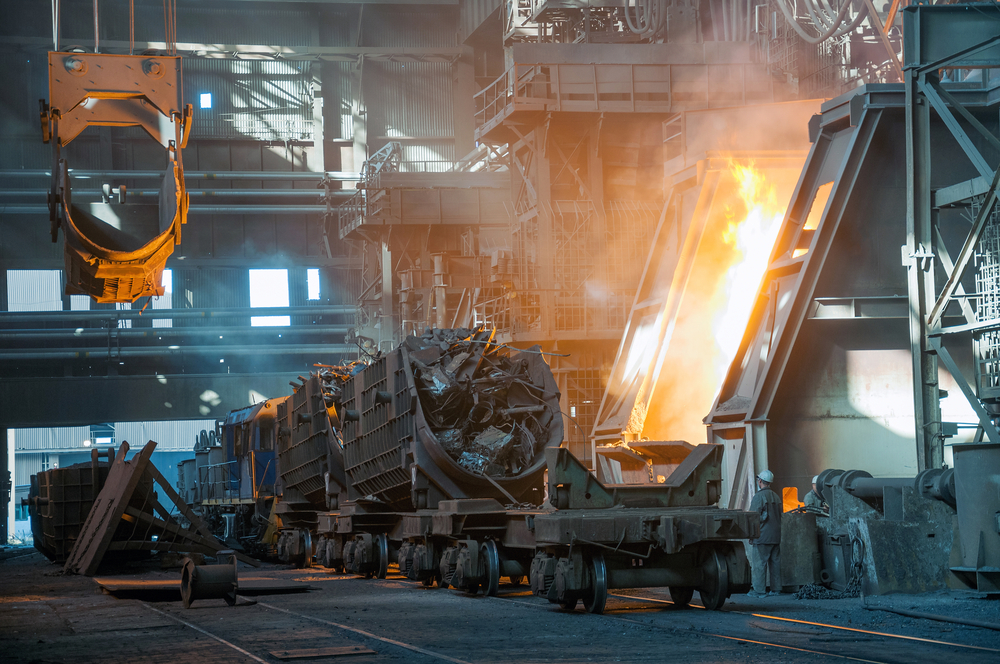 Industrierohstoffe in Form von Metallschrott