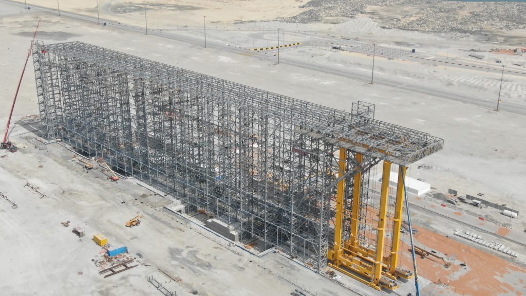 Montage von Boxbay in Dubai