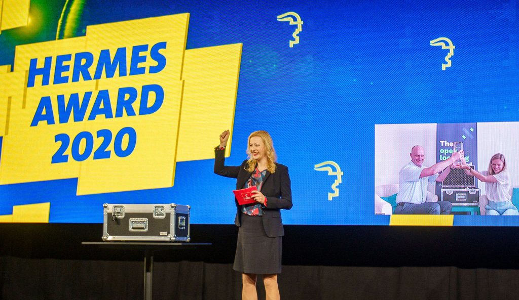 Die Trumpf-Lösung Omlox gewinnt den Hermes Award