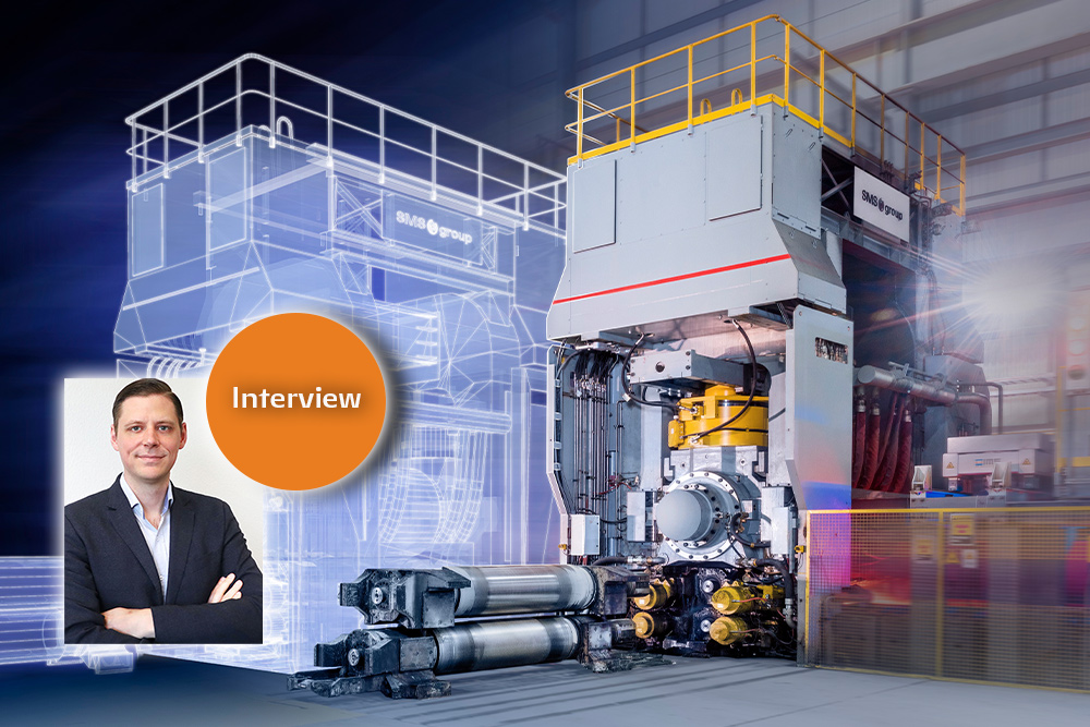 Interview-Banner mit Bernhard Steenken von SMS digital