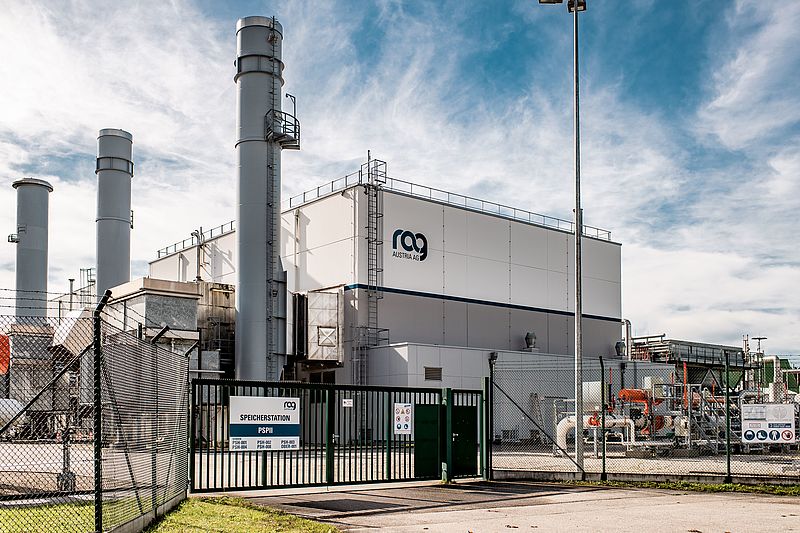 Speicheranlage für ein Projekt der Montanuniversität Leoben