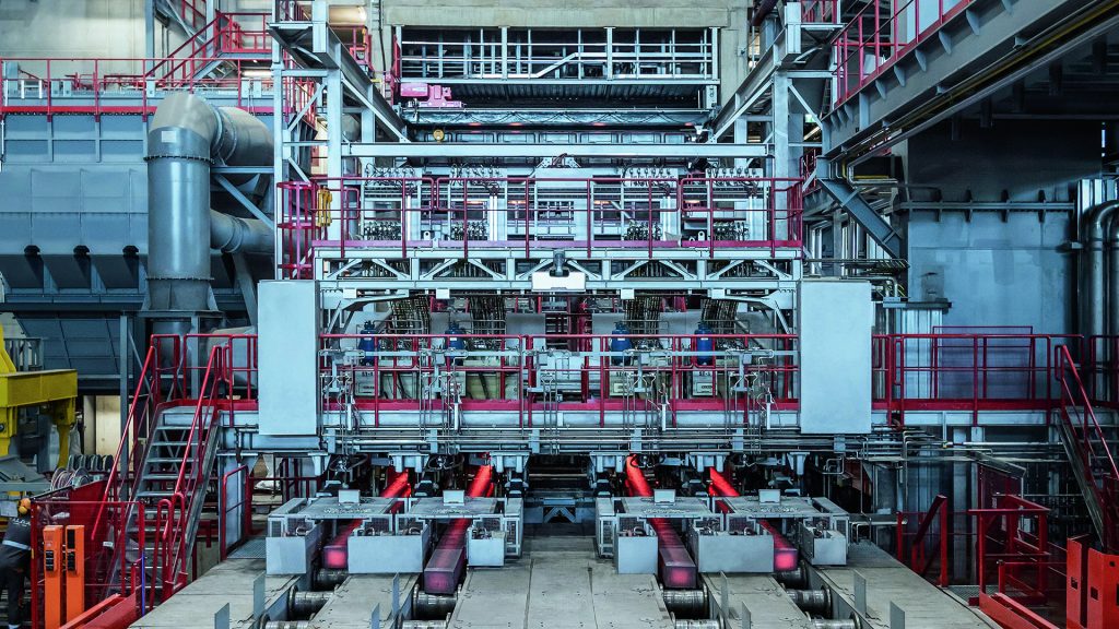 Stranggießanlage CC4 von Voestalpine