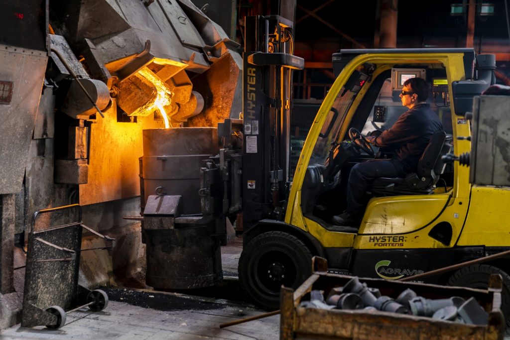 Produktionsprozess bei Procast Guss