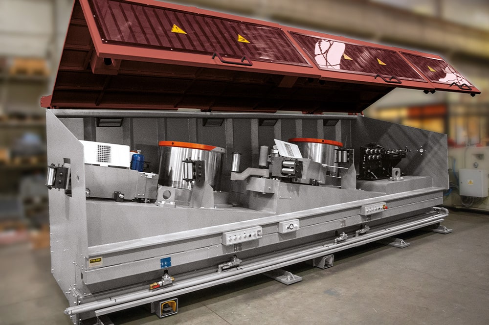 EJP Maschinen Drahtziehmaschine nach Italmec-Übernahme