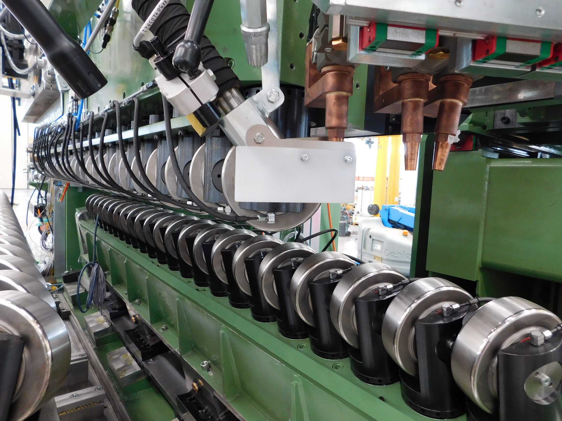 Sinopec SSPW Spiralformanlage mit SMS Perfect arc-Technologie