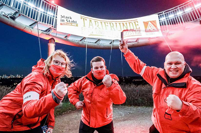 Vertreter der IG Metall