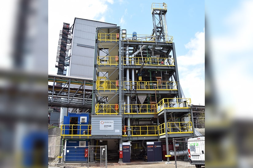 HYFOR-DRI-Anlage von Primetals Technologies