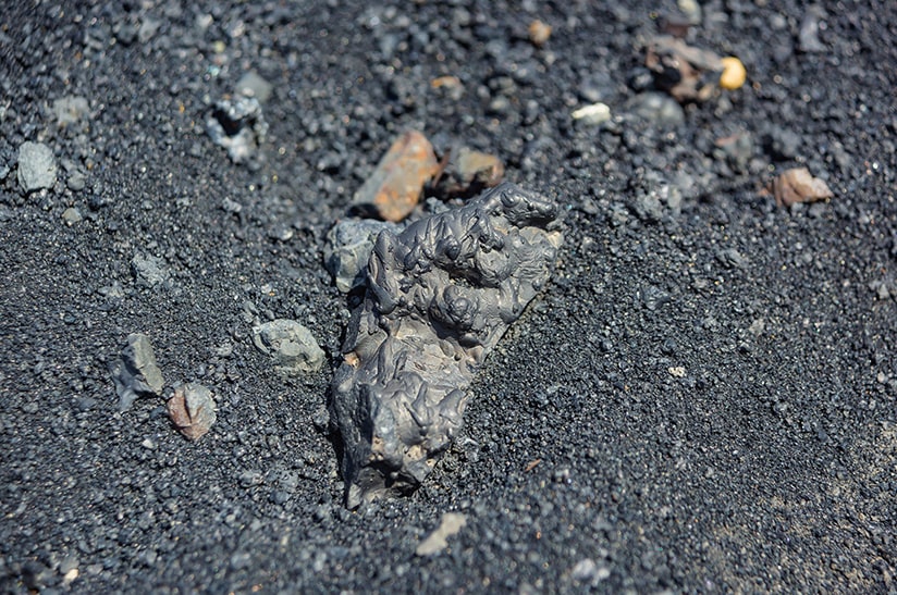 Eisenhüttenschlacke