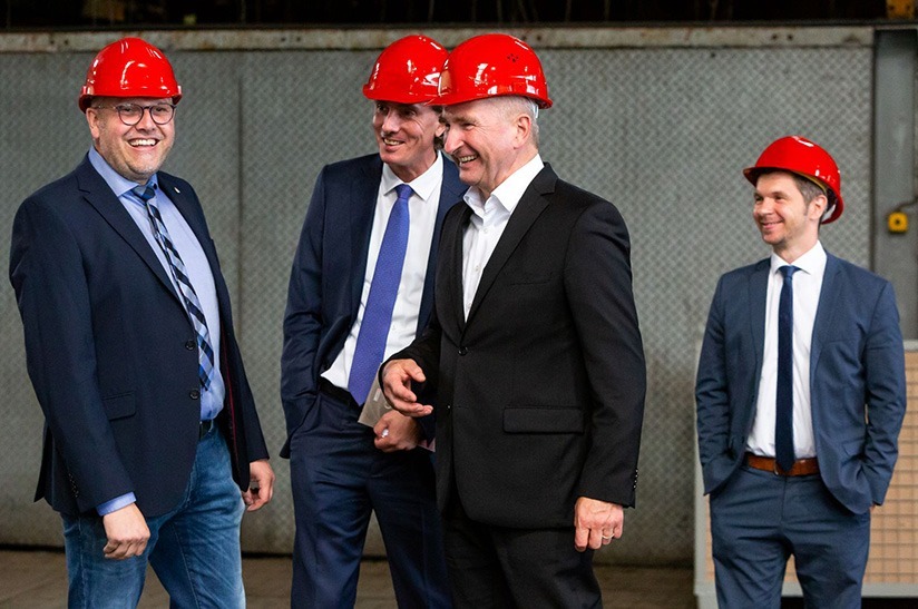 The Coatinc Company empfing Andreas Pinkwart