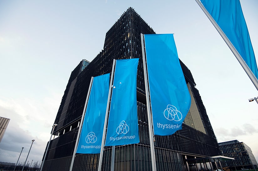 Hauptsitz von thyssenkrupp in Essen