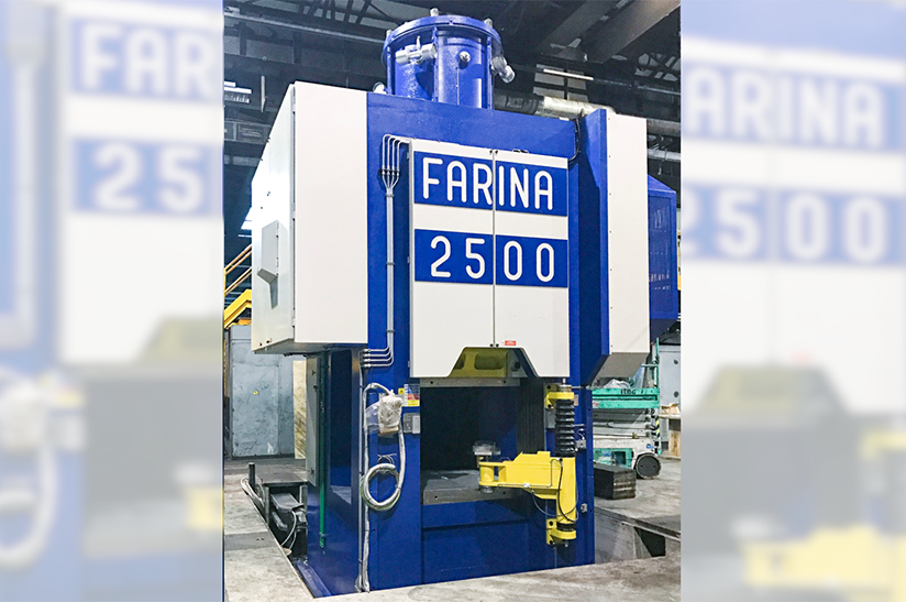 San Grato bestellt die 8. Presse der Schuler-Tochter Farina