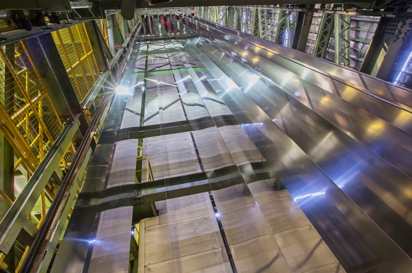 Herstellungsprozess im Edelstahlwerk AST von thyssenkrupp/Arvedi