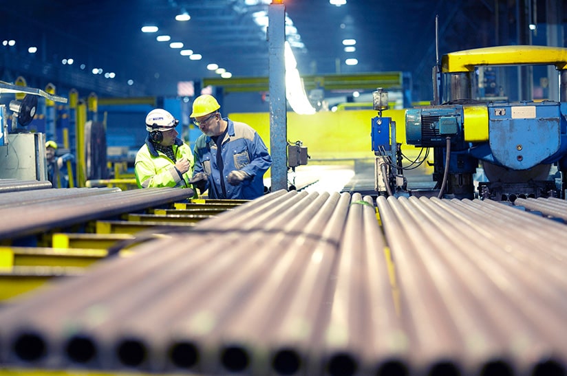 Rohre bei Benteler Steel/Tube