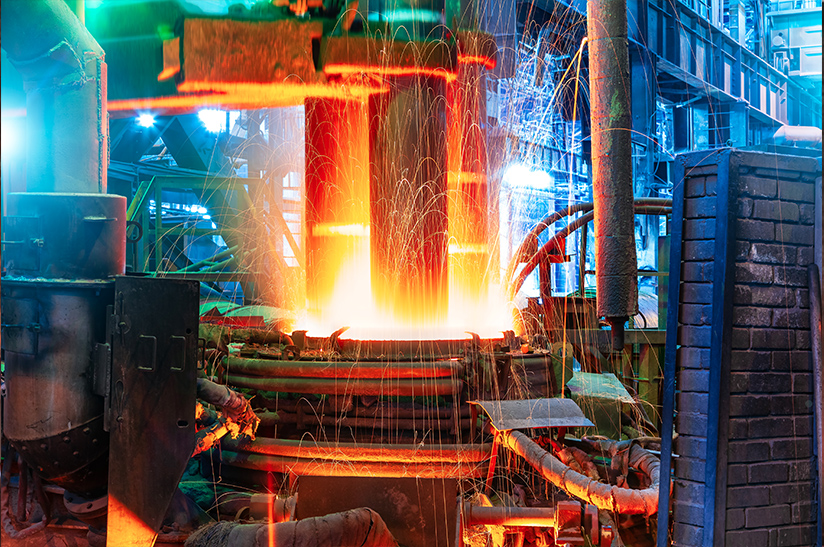 Rohstahlproduktion