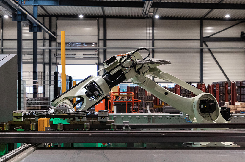 Vollautomatische Kommissionierlinie von VOL-Stahl in Hanau