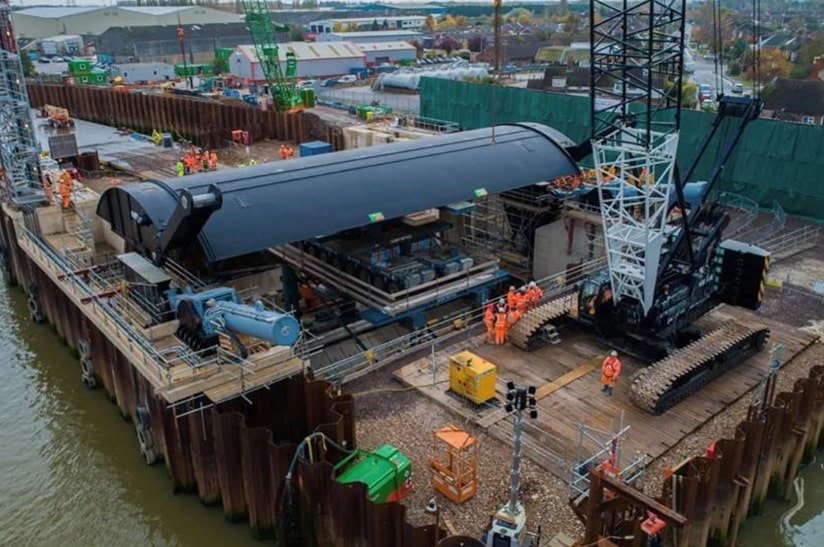 Boston Flood Barrier aus Stahl von Dillinger