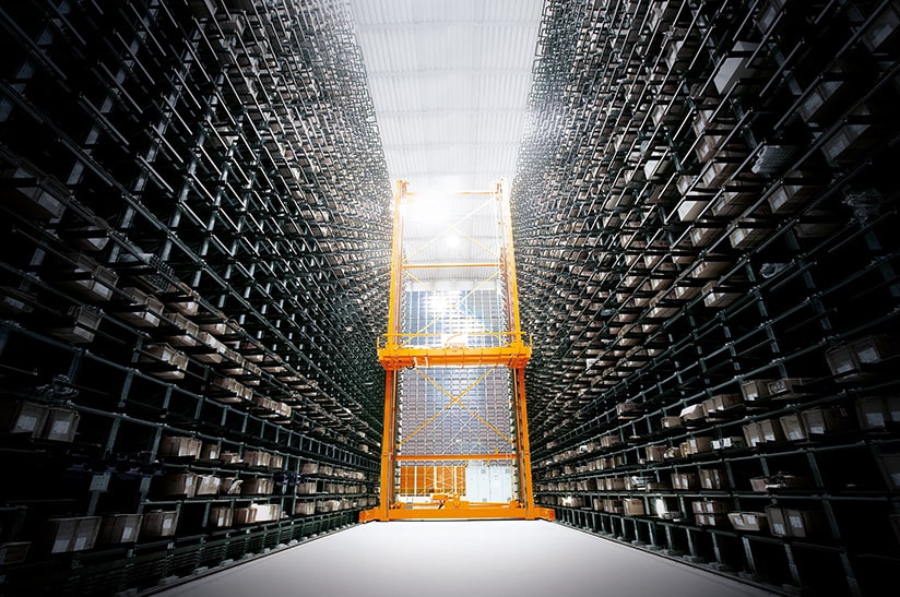 Langgutlager bei Kasto Maschinenbau