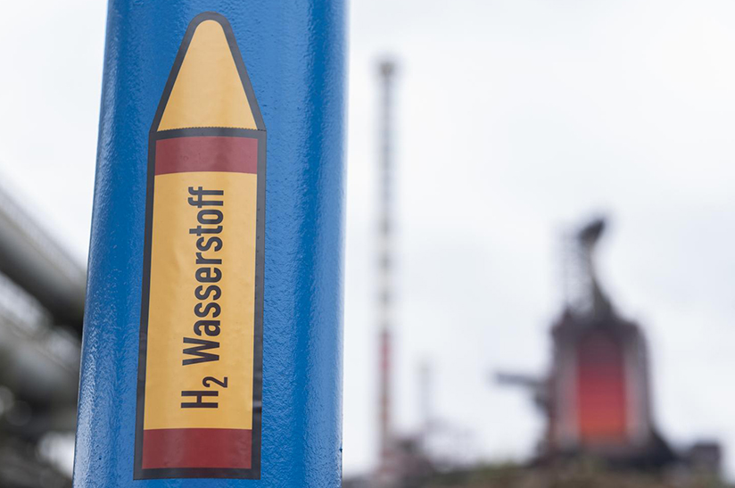 Grüner Wasserstoff ist der Schlüssel zur klimaneutralen stahlproduktion-arcelormittal-blechexpo-2021 bei thyssenkrupp Steel Europe