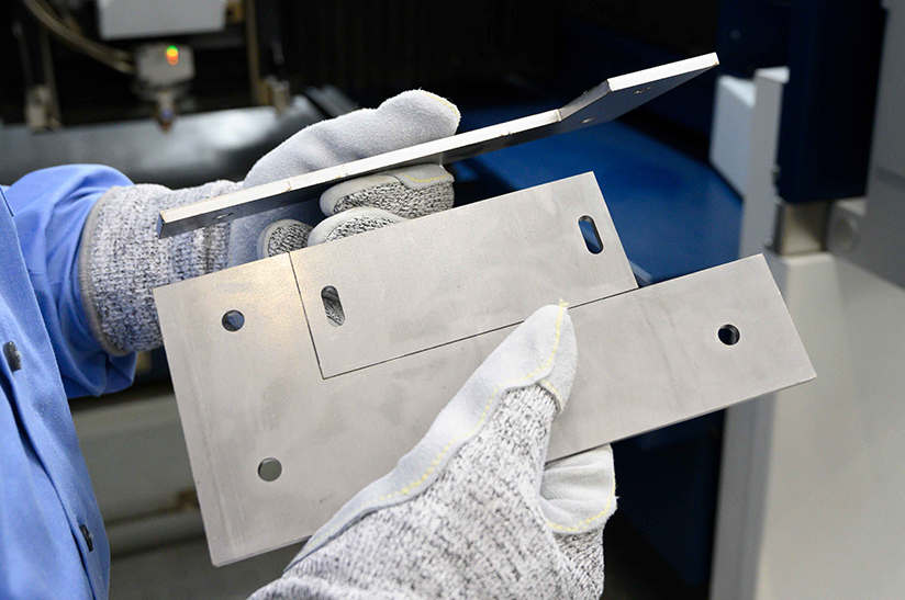 Nanojoints hinterlassen beim Trennen der Bauteile nur kaum sichtbare Markierungen