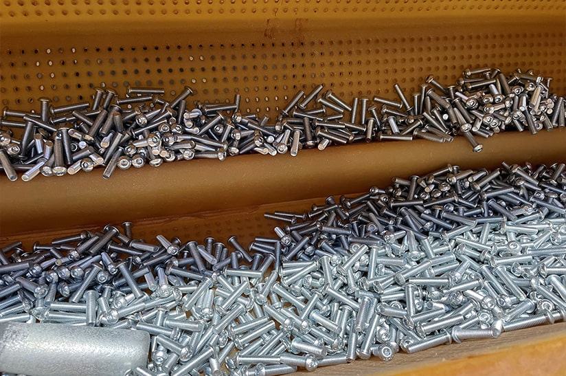 Schrauben von OTH Hagen für Edelstahl-Verzinken