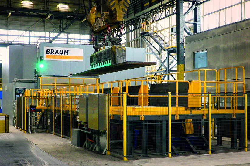 Anlage von Braun Maschinenfabrik