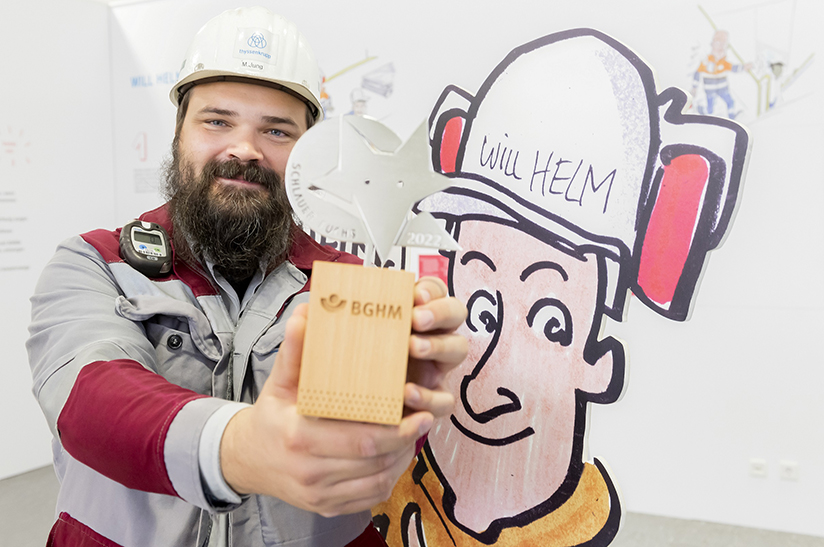 Comicfigur Will Helm hat die Auszeichnung Schlauer Fuchs erhalten