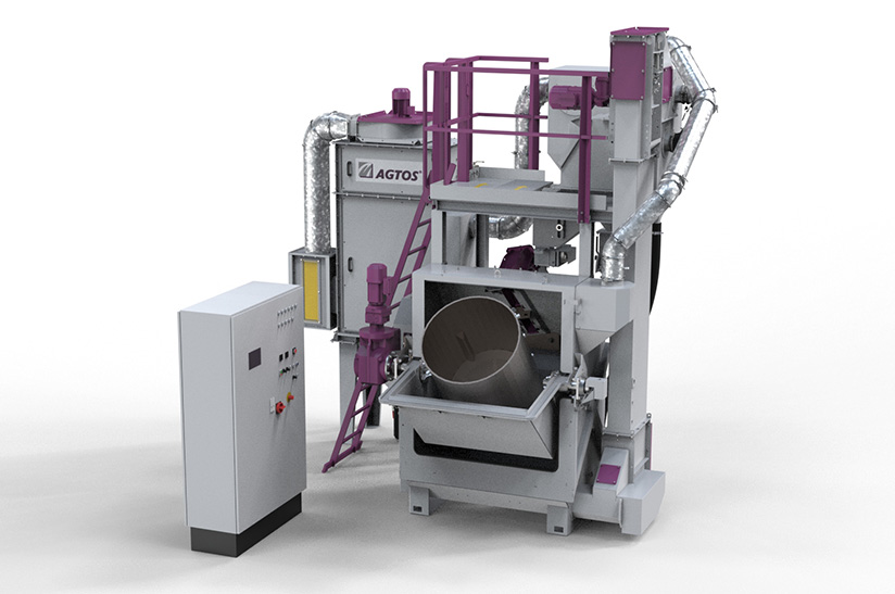 Trommel-Strahlanlage von Agtos