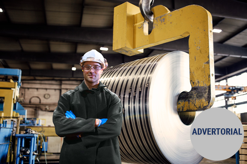 Comarch Advertorial über Asset Tracking in der Stahlindustrie (Symbolbild)