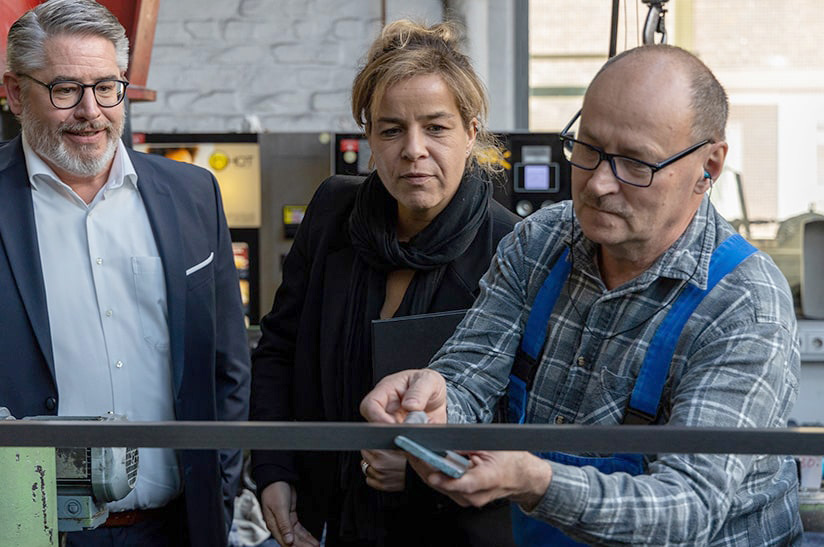 Mona Neubaur bei Andernach & Bleck in Hagen