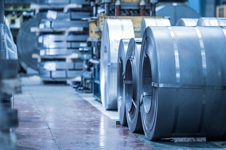 Stahlrollen bei Elsinghorst, digital vernetzt durch Nordwest.