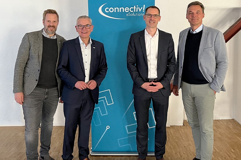 Vertreter von GWS und connectiv