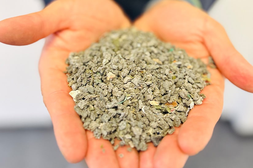 Granulat aus Siedlungsabfällen bei ArcelorMittal