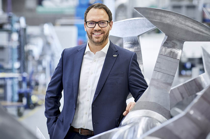 Das Bild zeigt Maximilian Hoyer, den neuen Geschäftsführer von Lödige