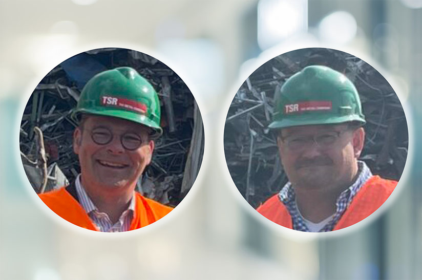 Thomas Junker (li.) und Guido Lipinski vom BDSV