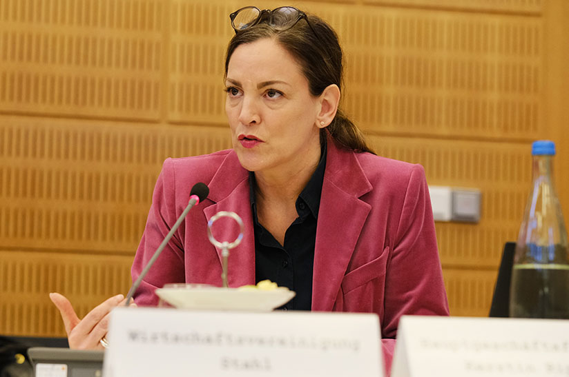 Kerstin Maria Rippel, WV Stahl, äußert sich u.a. zum EU-Stahlaktionsplan (Juli 2025)