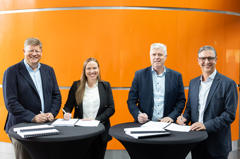 Vertreter von DEUMU (Salzgitter), Lybover und Lindemann