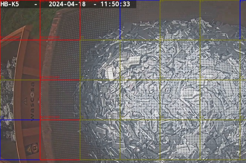 KI hilft bei der Analyse von Schrott.