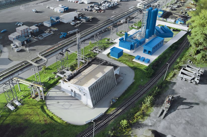 Das Bild zeigt die H2Future-Follow-up-Anlage in Linz