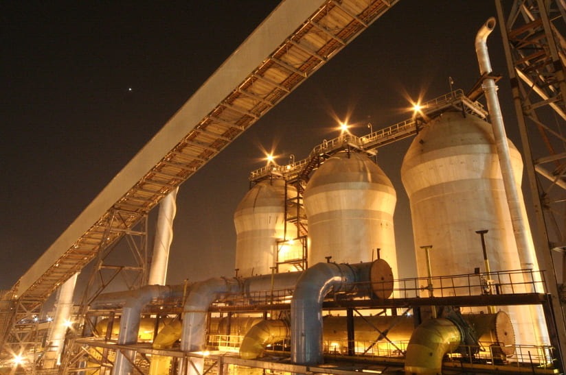 Winderhitzer mit interner Brennkammer – installiert von Primetals Technologies in Indien.