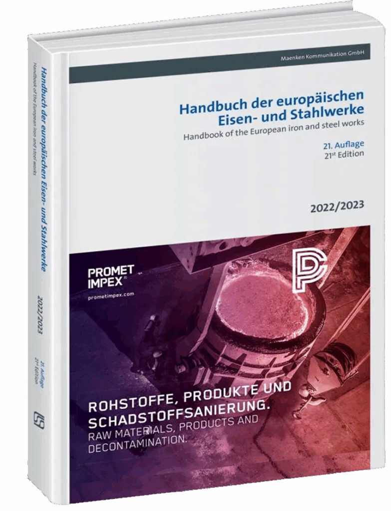 Handbuch europäischer Eisen- und Stahlwerke 2022/2023, Fachliteratur über Stahlindustrie.