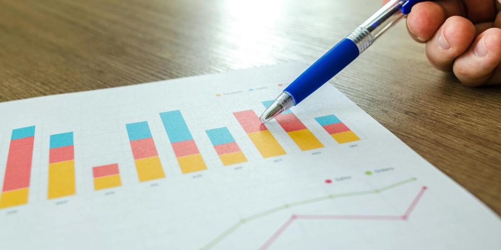 Das Diagramm steht sinnbildlich für die Konjunkturprognose 2026 des IMK.