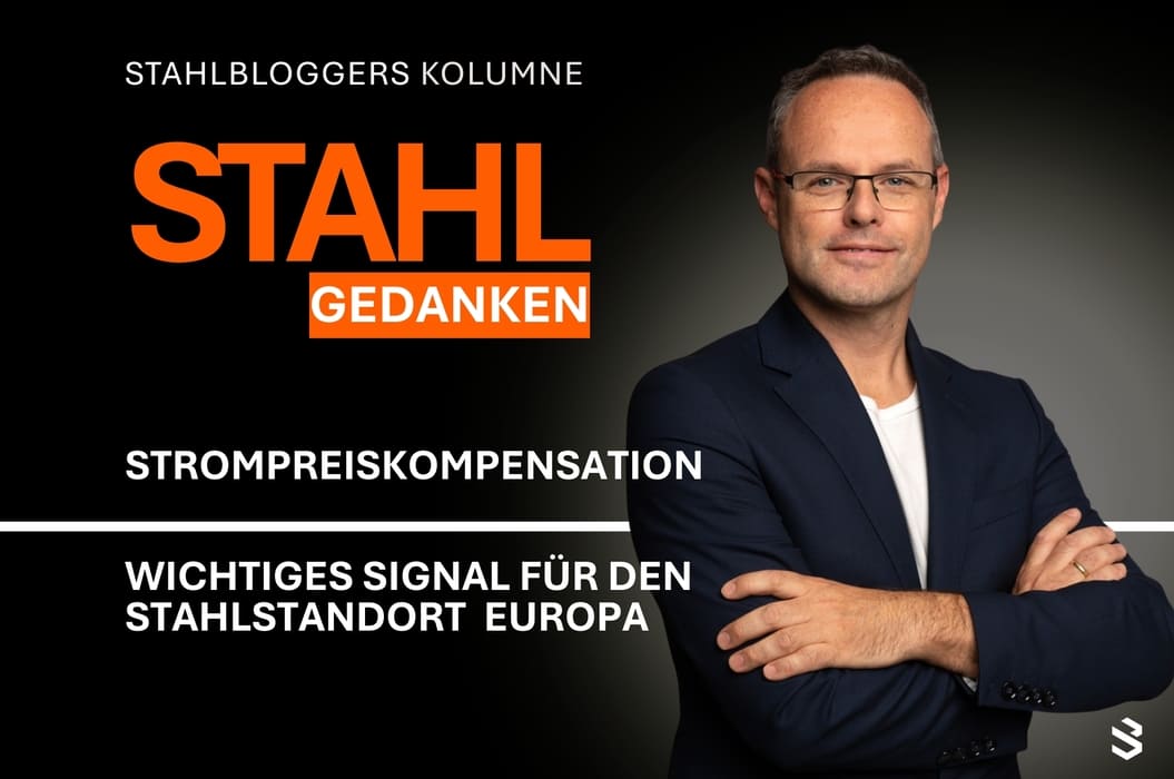 Experte spricht über Strompreiskompensation für Stahlindustrie in Europa.