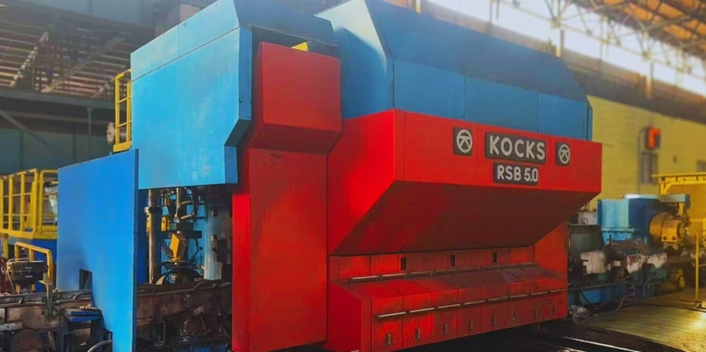 FAC für KOCKS RSB® 370++/4 bei Fushun Special Steel in China.