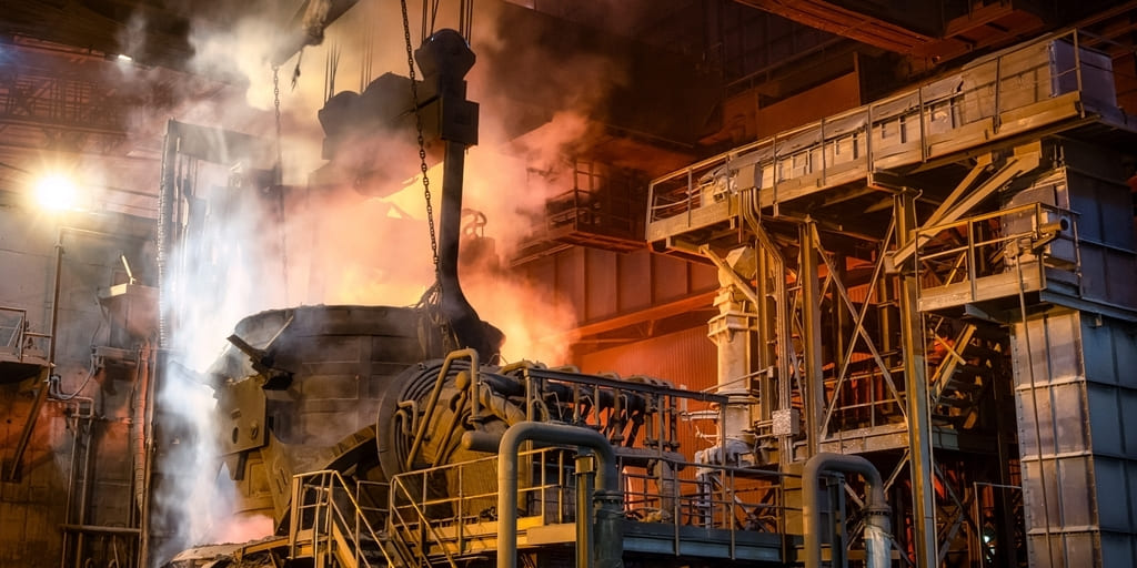 Die Rohstahlproduktion in Deutschland ist im Januar im Jahresvergleich gestiegen.