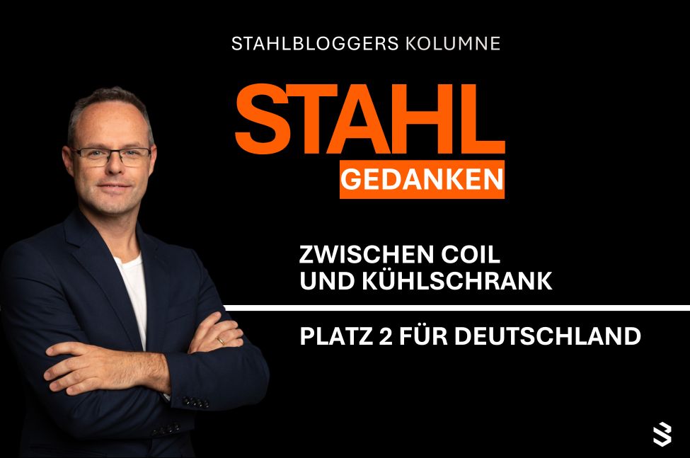 Stahlgedanken: Zwischen Coil und Kühlschrank - Platz 2 für Deutschland.