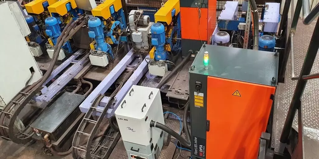 FiberLIBS PMI-System von Secopta für die automatisierte Analyse von Langprodukten