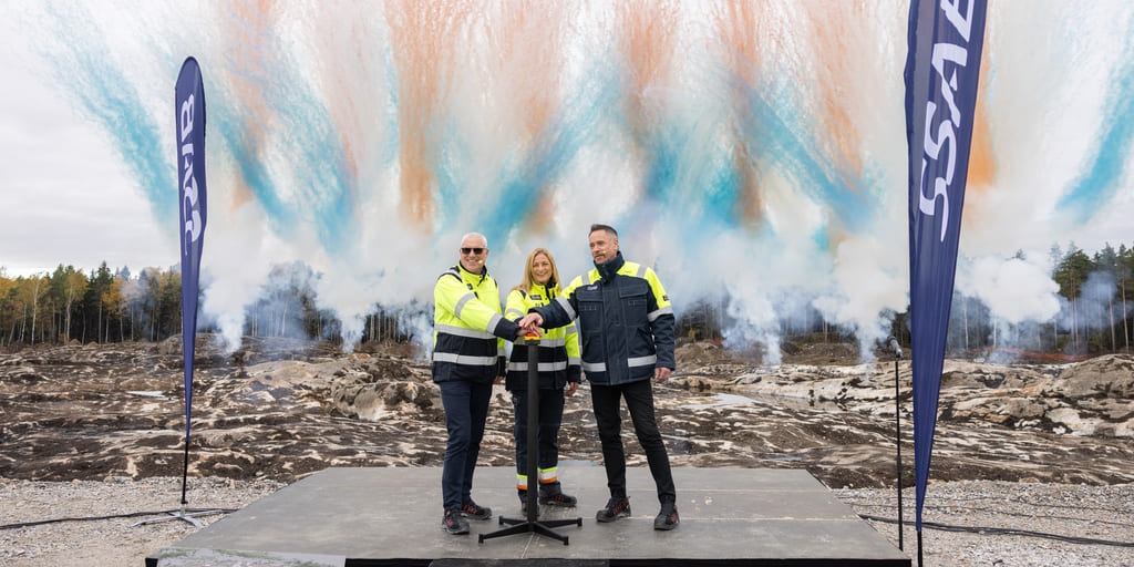 Kick-off zur neuen Quenching Line in Oxelösund. Foto: SSAB